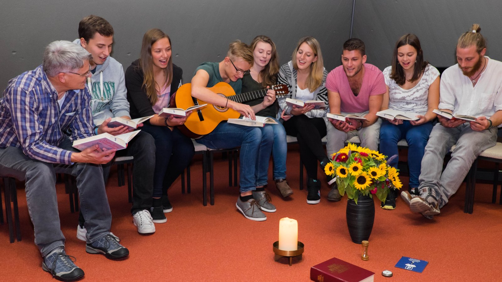 Junge Menschen im Aktionszentrum Benediktbeuern