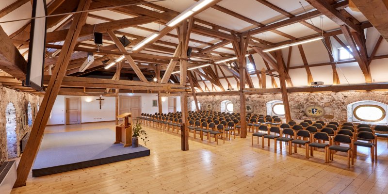 Tagungsraum Allianzsaal im Zentrum für Umwelt und Kultur in Benediktbeuern
